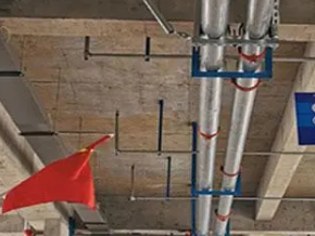交口管廊支架的安装方法